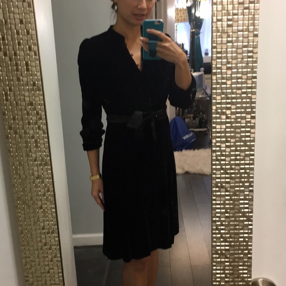 Marc Jacobs Dresses & Skirts - Marc Jacobs Vintage Velvet Black Dress